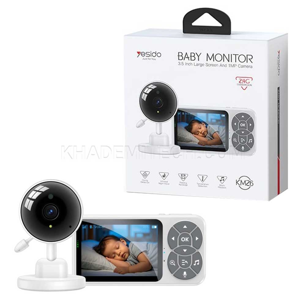 دوربین و مانیتور کنترل کودک یسیدو مدل YESIDO KM26 BABY MONITOR