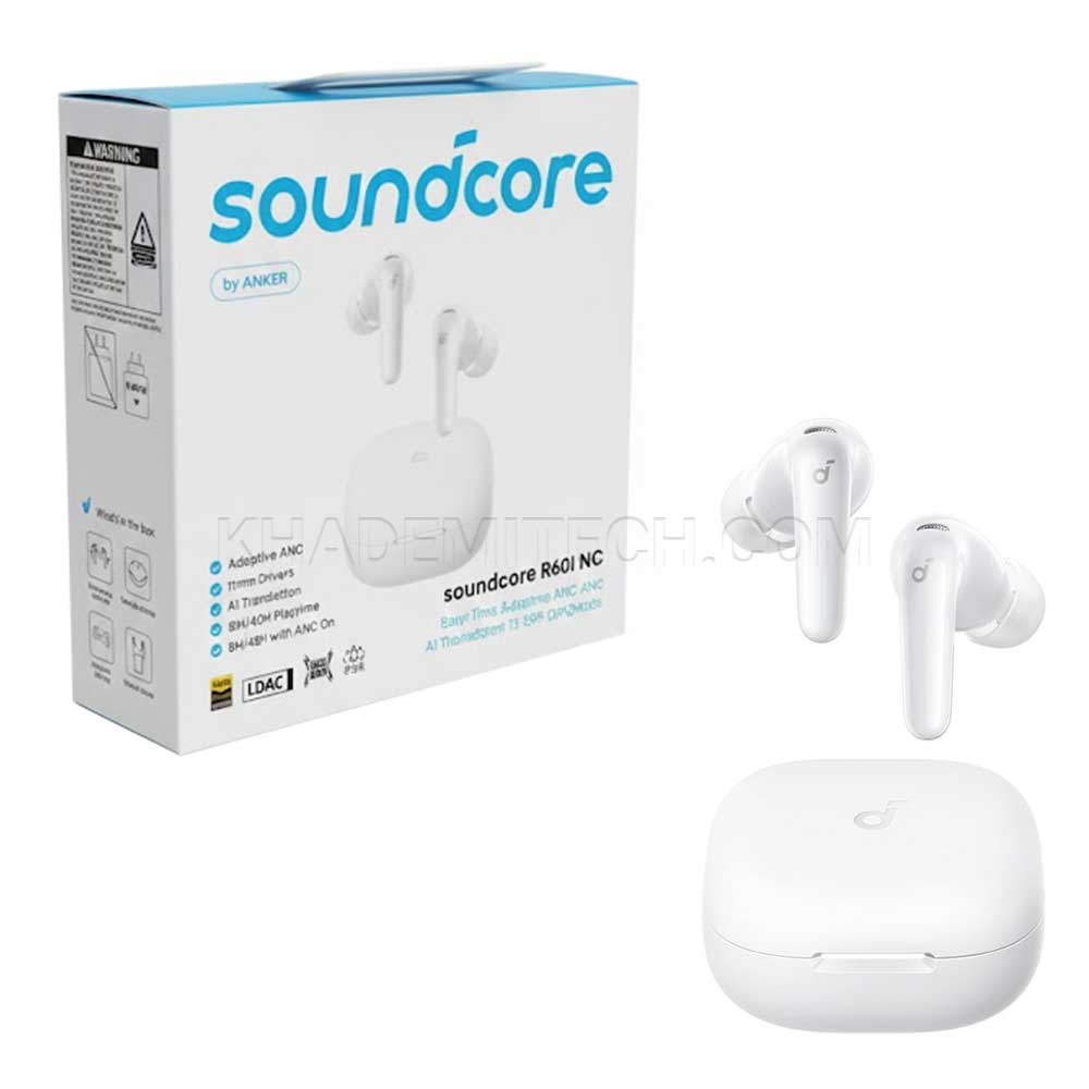 ایرپاد انکر مدل ANKER Soundcore R60i NC سفید